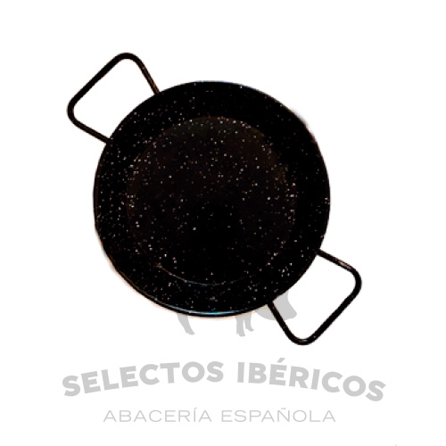 Paellera Esmaltada Para Inducción - Vitro - 30cm - Selectos Ibericos